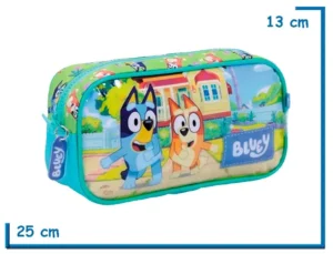PORTALAPIZ SIMPLE BLUEY VERDE BINGO Y BLUEY RELIEVE