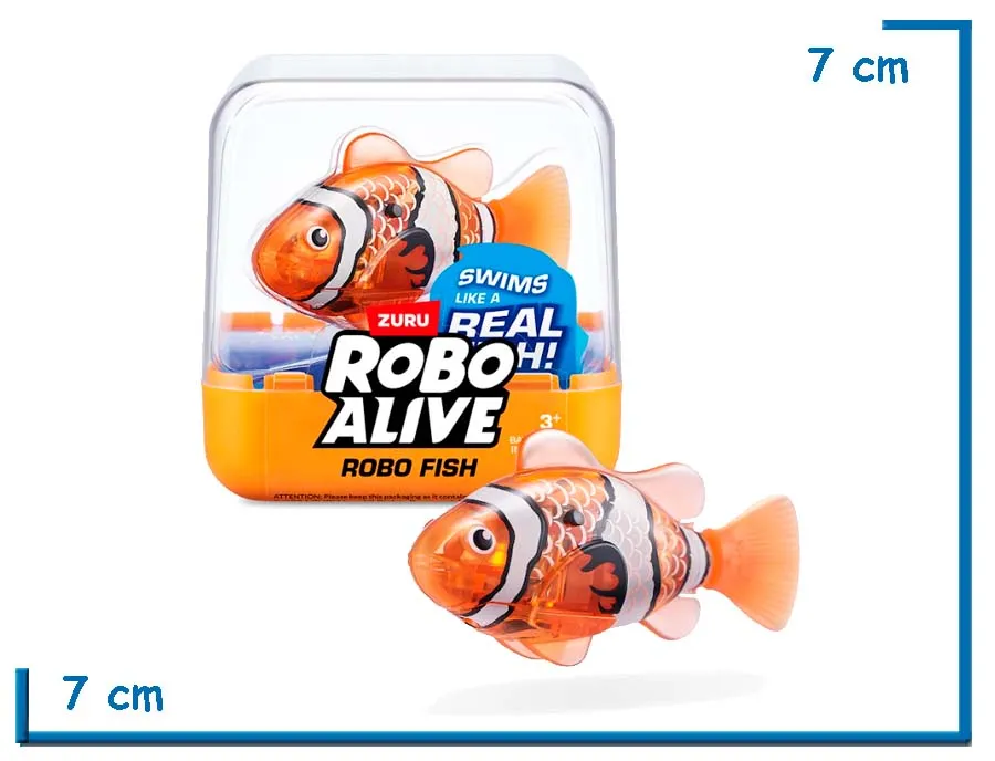 ZURU ROBO ALIVE ROBO FISH PEZ PAYASO