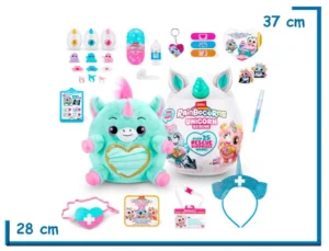 ZURU RAINBOCORNS UNICORN RESCUE AGUAMARINA MULTI SORPRESA