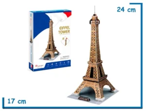 CUBIC FUN EIFFEL TOWER 3D PUZZLE 39 PZS