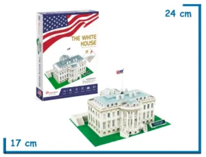 CUBIC FUN THE WHITE HOUSE 3D PUZZLE 64 PZS