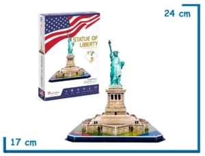 CUBIC FUN STATUE OF LIBERTY 3D PUZZLE 39 PZS