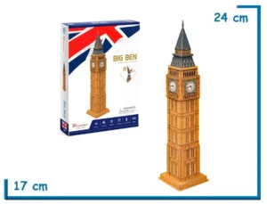 CUBIC FUN BIG BEN 3D PUZZLE 44 PZS