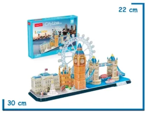 CUBIC FUN CITY LINE LONDON 3D PUZZLE 107 PZS
