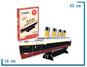 CUBIC FUN EASY TO ASSEMBLE TITANIC 3D PUZZLE 30 PZS