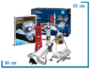 CUBIC FUN NAT GEO SPACE MISSION 3D PUZZLE 80 PZS