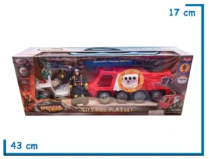 PLAYSET CITY FIRE RECUE TEAM 14PZS