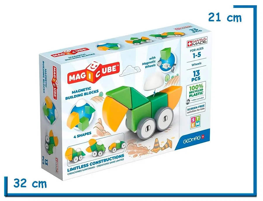 GEOMAG MAGICUBE 13 PZS CONSTRUCCION MAGNETICA