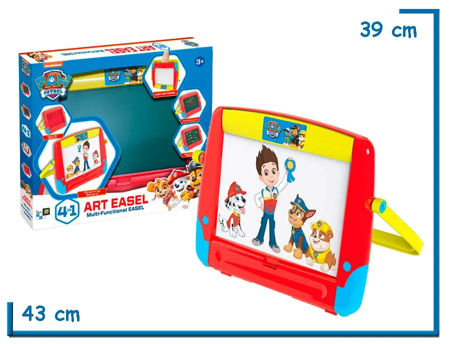 2X1 AMAV PAW PATROL ATRIL ARTISTICO MULTIFUNCIONAL 4 EN 1