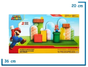 JAKKS SUPER MARIO ACORN PLAINS PLAYSET MEDIANO