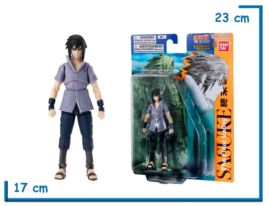 BANDAI SASUKE NARUTO SHIPPUDEN ULTIMATE LEGENDS FINAL VALLEY