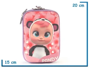 CARTUCHERA CRY BABIES 3D DOS PISOS PANDY
