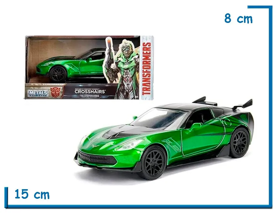 JADA TRANSFORMERS TLK MOVIE CROSSHAIRS DIE CAST 1.32