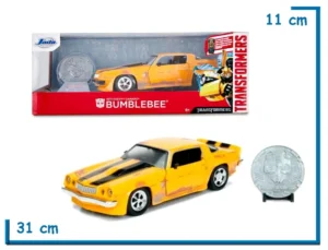 JADA 1977 CHEVY CAMARO BUMBLEBEE TRANSFORMERS DIE CAST 1.24