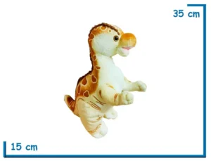 PELUCHE PAQUICEFALOSAURIO BEIGE 35CM