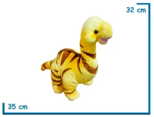 PELUCHE BRAQUIOSAURIO AMARILLO 32CM