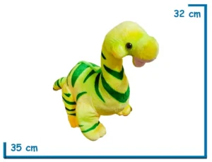 PELUCHE BRAQUIOSAURIO VERDE 32CM