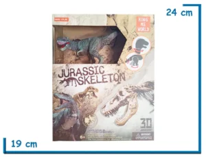 PLAYSET JURASSIC SKELETON 3D SURTIDOS