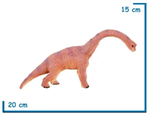 KING ME DINOSAUR BRAQUIOSAURIO CON CHIFLE 20 CM