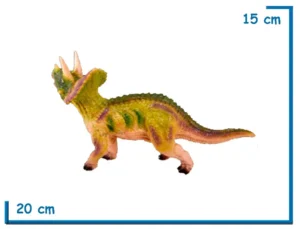KING ME DINOSAUR TRICERATOPS CON CHIFLE 20 CM