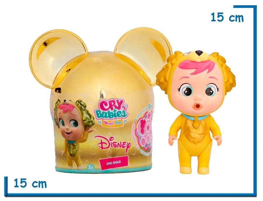IMC CRY BABIES MAGIC TEARS DISNEY LADY SERIES GOLD
