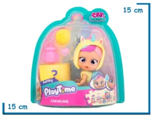 IMC CRY BABIES ASHLEY CRAWLING PLAYTIME