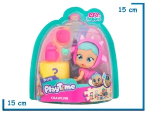 IMC CRY BABIES BRUNY BABY DOLL PLAYTIME