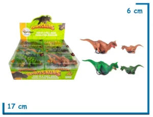 DINOMIGHT CARNOTAURO CON CRIA DINOSAURS PULL-BACK