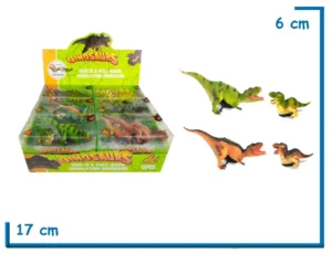 DINOMIGHT T-REX CON CRIA DINOSAURS PULL-BACK