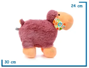 PELUCHE OVEJA VIOLETA 24CM