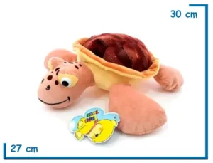 PELUCHE TORTUGA MARRON 30CM