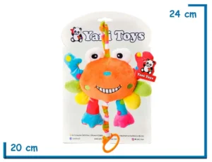 CUNERO CANGREJO CON SONIDO A CUERDA 14CM