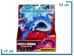 PLAYMATES MONSTERVERSE DROWNVIPER GODZILLA X KONG TNE
