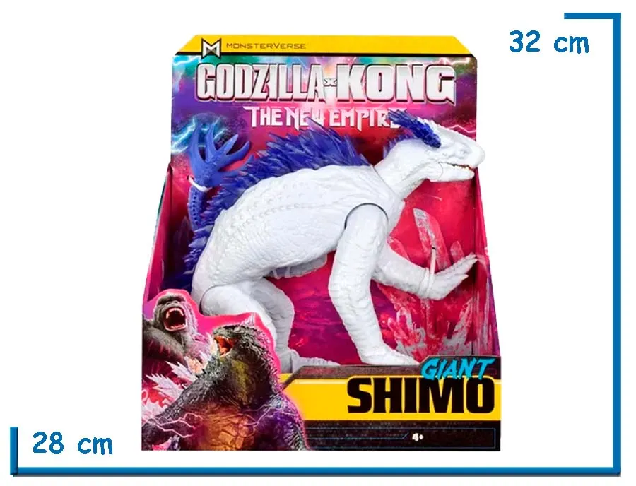 PLAYMATES MONSTERVERSE GIANT SHIMO GODZILLA X KONG TNE