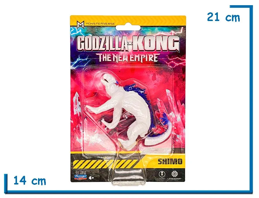 PLAYMATES MONSTERVERSE SHIMO MINI FIG GODZILLA X KONG TNE
