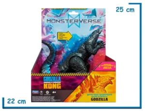 PLAYMATES MONSTERVERSE GODZILLA BATTLE ROAR GODZILLA VS KONG