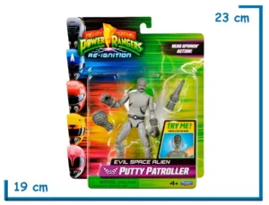 PLAYMATES POWER RANGERS RI PUTTY PATROLLER EVIL SPACE ALIEN