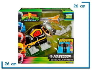 PLAYMATES POWER RANGERS RI MASTODON COMBINABLE DINOZORD