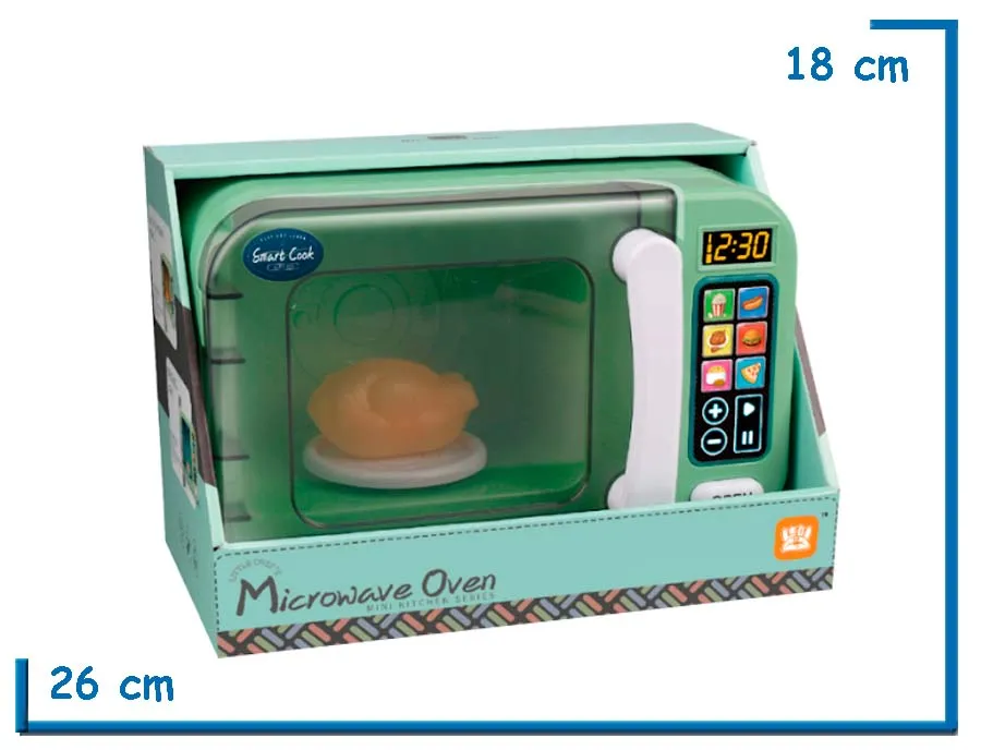 SMART COOK MICROWAVE OVEN LUZ Y SONIDO