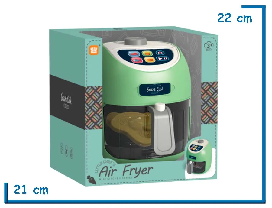SMART COOK AIR FRYER LUZ Y SONIDO
