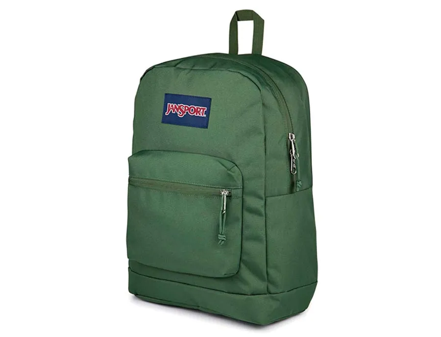 MOCHILA JANSPORT CROSS TOWN PLUS CARGO GREEN