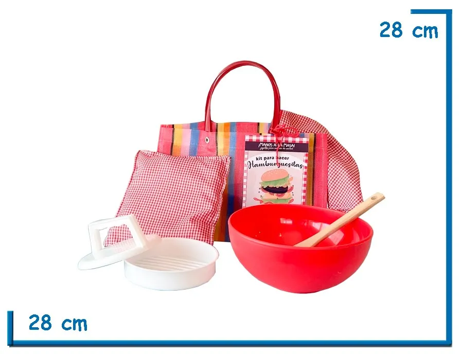 KIT PARA HACER HAMBURGUESITAS