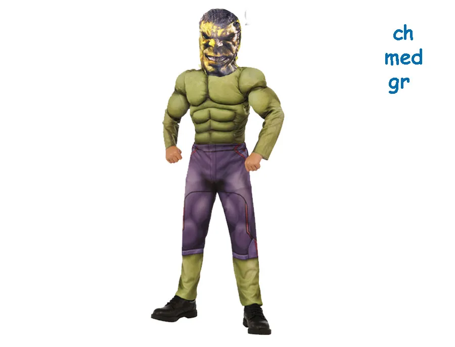DISFRAZ HULK MUSCULOSO
