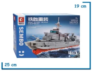 SEMBO BLOCK IRON BLOOD 242 PZS TYPE 052D DESTROYER 105515