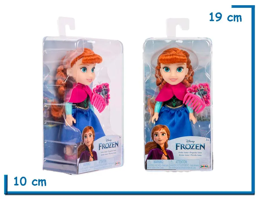 JAKKS FROZEN MUÑECA PEQUEÑA ANNA 16CM