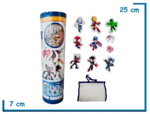 SPIDEY AF AVENTURAS EN EL AGUA FIGURAS GOMA EVA