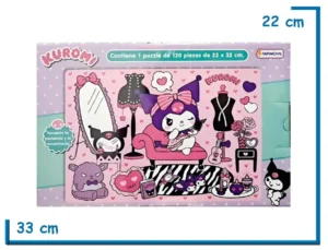 HELLO KITTY KUROMI PUZZLE X120 PZS