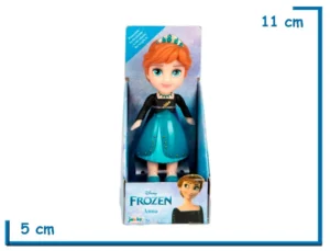 JAKKS ANNA CELESTE METALIZADA MINI FIGURA POSABLE FROZEN