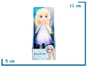 JAKKS ELSA BLANCO METALIZADA  MINI FIGURA POSABLE FROZEN
