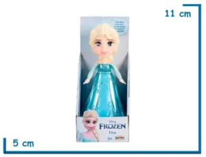 JAKKS ELSA CELESTE METALIZADA  MINI FIGURA POSABLE FROZEN